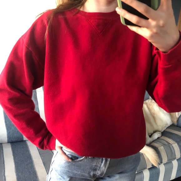 Red sweatshirt - Picture 3 of 3